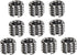 Foto&Tech Metal 1/4 inch to 3/8 inch Tripod Thread Adapter, Easy Mount Convert