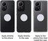 Zelphvt 20Pcs 1.3*1.3in Metal Plates for Magnetic Mount, Round Mobile Phone Magnet Stickers for Magnetic Car Mount Mini