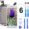 Brinonac for iPhone 6 Screen Replacement, White Touch Display LCD Digitizer Full Assembly