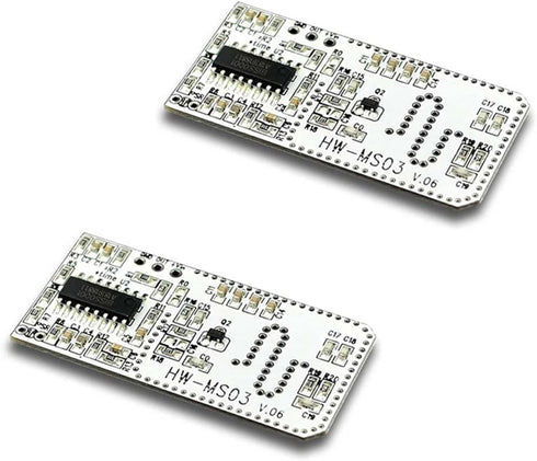 Rakstore 2pcs HW-MS03 High Performance Motion Sensor Module Radar Motion Sensor 2.4GHz to