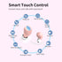 Kids Wireless Earbuds TWS Bluetooth 5.3 Headphones with Touch Control, Pink Kitty Wireless Charging Case, IPX5