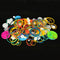 URIMPAVIDO 151PCS Belt Pulley Set Plastic Belt Pulley with Rubber Band for RC