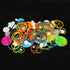 URIMPAVIDO 151PCS Belt Pulley Set Plastic Belt Pulley with Rubber Band for RC