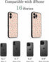 Shijh Tec 15, Silicone Phone Case for iPhone White Plants Wildflowers Salmon Beige Scratchproof Phone Case Silicone