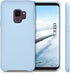 kwmobile Light Blue Matte TPU Silicone Phone Cover Case Compatible with Samsung Galaxy S9