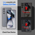 DOME GLASS Whitestone UV GEN Film Screen Protector for Galaxy S24 Plus, Bubble Free, Dust Free Kit, 2 Pack