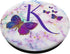 Purple Butterfly Letter K Initial Personalized Monogram PopSockets Adhesive PopGrip