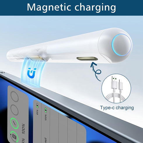 Stylus Pen for iPad 2018-2024, Wireless Charging Apple Pencil 2nd Gen, Compatible with iPad Pro, Air, Mini
