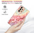 Btscase Samsung Galaxy A53 5G Case, Marble Pattern Heavy Duty Shockproof Full Body Cover, Rose Gold