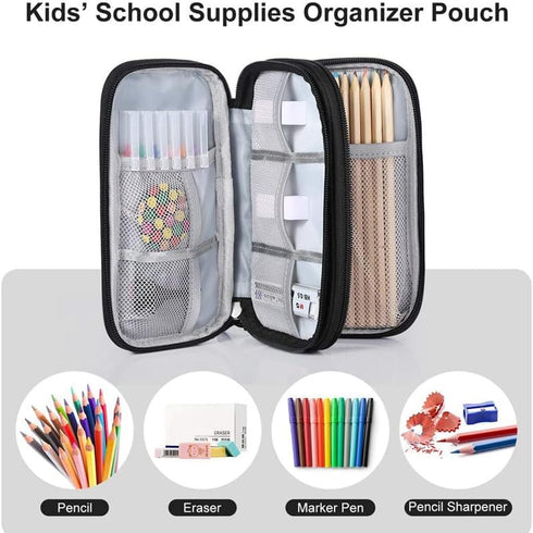 Electronic Organizer Bag, Waterproof Portable Travel Cable Storage Case for USB Drive, Power Bank, Charger, Headphones