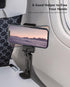 MiiKARE 360 Travel Essentials Airplane Phone Holder, Universal Handsfree Phone Mount for Flying with Degree Rotation
