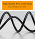 TV Power Cable Cord for Samsung 24" to 75" LCD HD Smart 4K Curved TV, 6FT Replacement Power Charging Cord
