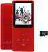 imkavery 64GB MP3 Player with Speaker Earphones Portable Music Player for Kids Support