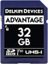 Delkin Devices 32GB ADVANTAGE SDHC Memory Card UHS-I (U3/V30) for Cameras, 4K UHD