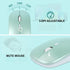 Bluetooth Keyboard and Mouse Combo, Ultra-Slim Portable Rechargeable Wireless Keyboard Set for iPad, Mac OS, Android,