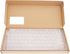 SOLUSTRE Keycap Storage Box, Transparent Mechanical Keyboard Divided Holder for Keycaps, Gaming Keyboard Box