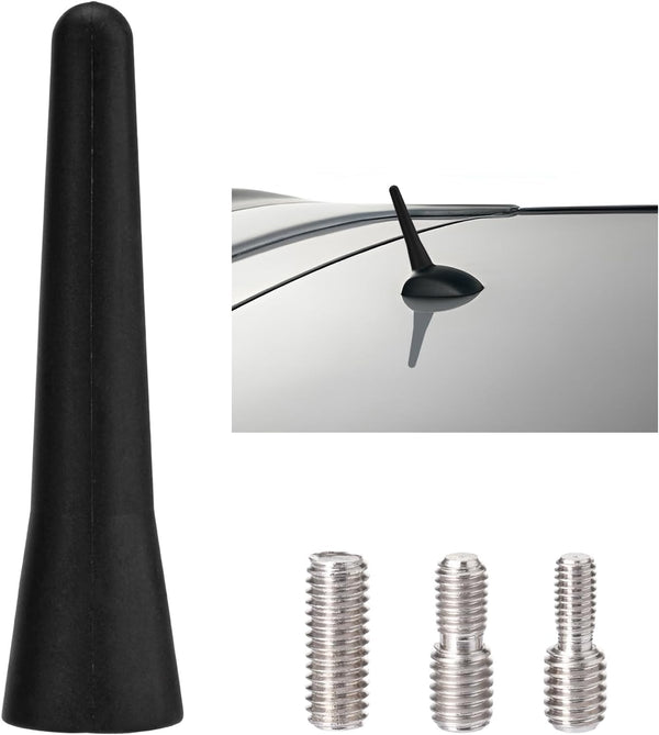 GODPEE SZSAUTO 2.5 Inch Mini Antenna Car Roof Antenna Replacement Mast Universal Vehicle