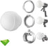 EACHSHOT Godox ML-CD15 Flash Diffuser Modifier Bundle Diffusion Dome for V1S V1C V1N