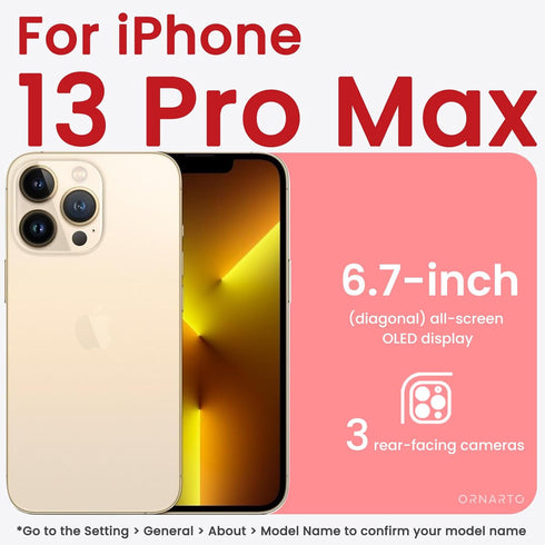 ORNARTO Compatible with iPhone 13 Pro Max Case 6.7", Slim Liquid Silicone 3 Layers Full Covered Soft Gel Rubber Case Cover 6.7 inch-Sand Chalk Pink