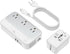 Universal Voltage Converter US to Europe, 220V to 110V Power Travel Converter Combo, 250W Step Down Adapter