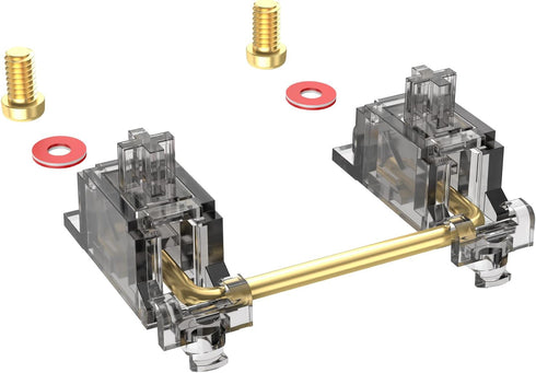 Stabilizer V3, Screw in Stabilizers with 2u 6.25u 7u Wires, PCB Mount Keyboard Stabilizers for Mechanical Keyboards