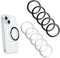 LXUEJIE 10 Pack Universal Metal Rings, Magnetic Ring for Phone Cases & Wireless