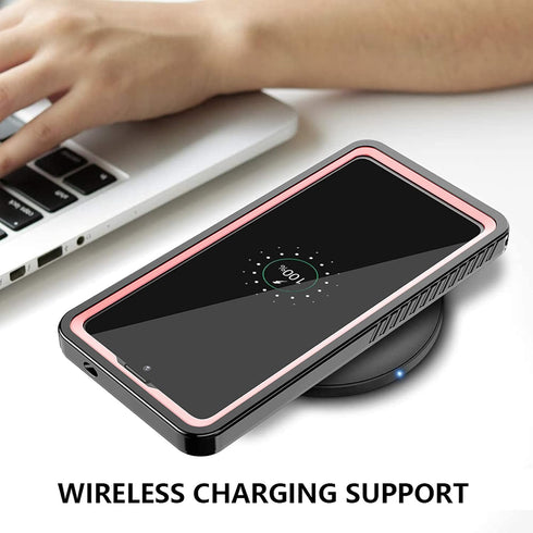 ANTSHARE Waterproof Case for Samsung Galaxy S20 FE 5G, Built-in Screen Protector, 360° Full Body Heavy Duty Shockproof