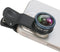 Fisheye Lens 235° Phone Camera Lens, Clip on Fish Eye Lens for iPhone 14/13/12/X/XR/Samsung Smartphone for Funny Photos