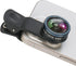 Fisheye Lens 235° Phone Camera Lens, Clip on Fish Eye Lens for iPhone 14/13/12/X/XR/Samsung Smartphone for Funny Photos