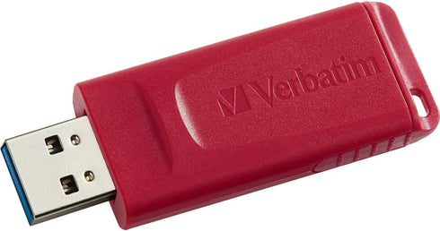 Verbatim 128GB Store 'N' Go USB Flash Drive, Red 98525