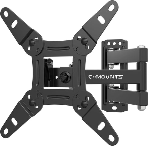 Full Motion TV Wall Mount with Swivel, Extension, and Tilt for 13-42 inch LED LCD TVs, Holds up to 44 lbs