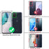 TJS OnePlus Nord N10 5G Case with Tempered Glass Screen Protector, Heavy Duty Protector Phone Case with Kickstand -