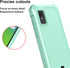 Ailiber Rugged Silicone Cell Phone Case for Blu Studio Mini 2023 with Screen Protector, Shockproof Corners, Mint Green
