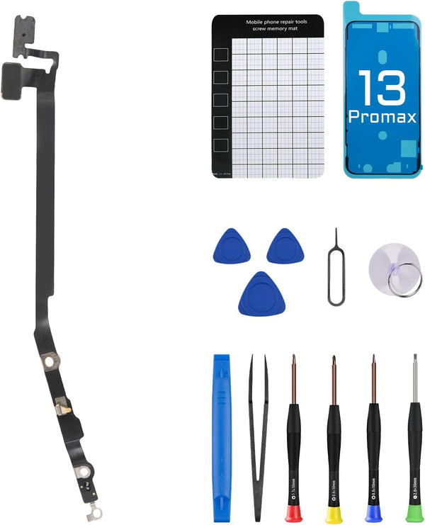 for iPhone 13 PRO MAX Bluetooth Antenna Flex Cable Replacement, 13 PROMAX Connection Cable Part with Repair Tool