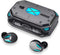 M41 Bluetooth Ear Buds, True Wireless Earbuds, 120Hrs Playback, IPX7 Waterproof, Bluetooth Earphones (Black)