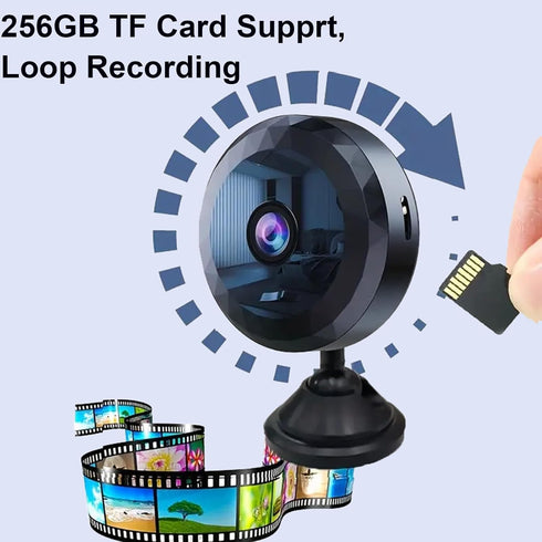 ZMDCAM 2K Hidden Camera - WiFi Mini Wireless Security Camera, Perfect for Indoor and Outdoor Security and Pet/Baby