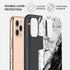 BURGA Phone Case Compatible with iPhone 11 PRO - Hybrid 2-Layer Hard Shell + Silicone Protective Cover, Black and White