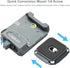 UTEBIT Arcac/F38 Setup 1/4" 3/8" Quick Release Plate Kit, Interface Camera Quick Release Plate Mount Quick w/ to Screw