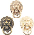 3Pcs Phone Holder Metal Lion Mobile Phone Ring Stand, Universal Desktop Bracket Retro Style