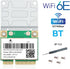 WiFi 6E Half Mini PCI-E Network Card, 802.11AX AC MPE-AXE3000H, 5400Mbps Wireless Card, BT5.2 for Windows 10/11 PC