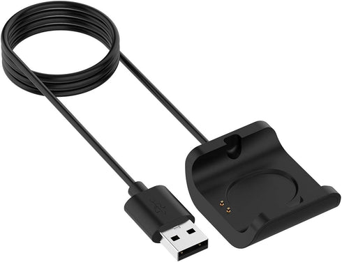 2-Pack Charger Compatible with Amazfit Bip S - Replacement Charging Dock 3.3ft USB Cable for Amazfit Bip S A1805