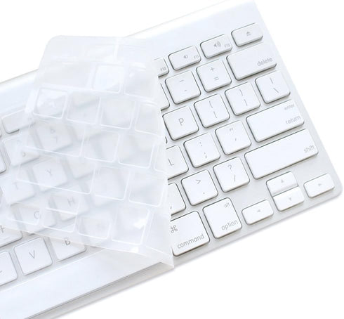 ProElife Ultra Thin Silicone Keyboard Protector Cover Skin for Apple Wireless Keyboard | Transparent