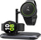 Dual Watch Charger Stand for Samsung Watch 7/6, Foldable 2 in 1 Charging Station for Samsung Watch Series, Wireless