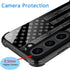 ZHEGAILIAN Samsung Galaxy S23 Case Compatible, Gray Flag Design, Shockproof Anti-Scratch for Boy Men