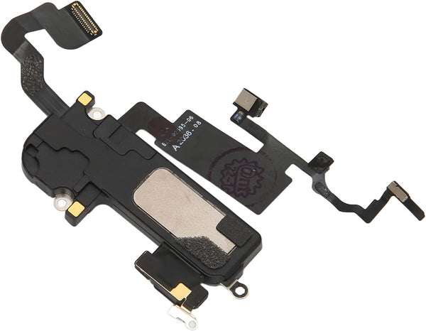Ear Speaker Cable, Earpiece Proximity Light Sensor Cable, Mic Replacement Compatible with iOS Phone 12 ProMax