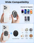 SUPERONE 17/16/15/14/13/12 Upgraded Ultra-Thin Magnetic Phone Grip for MagSafe Ring Holder, Removable Gym Dual-Sided