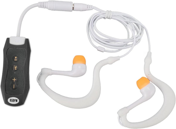 LUCKDANO MP3 Player MP3 Player - IPX8 Rated Rechargeable Music with Earphones for