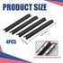 RGOAANC 4PCS Car Wire Sleeve, Car Concealed Wire Sleeve, Self-Adhesive Tubing Cable Hidden Protector, Car Accessories