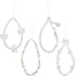JJUNW 4 Pcs Beaded Phone Bracelet Strap, Cute Phone Charms Camera Charm Strap
