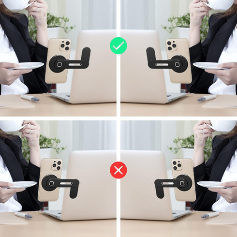 MagSafe Accessories for iPhone 15 14 13 12 Series, Universal Laptop Accessories for Dual-Screen Interaction, Phone